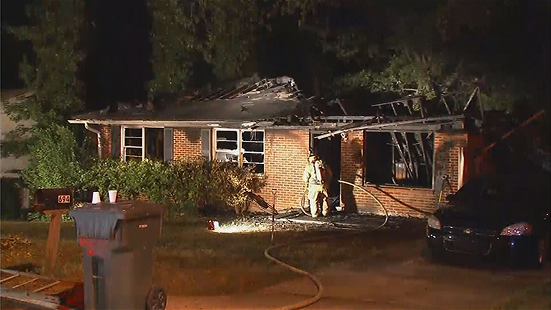 7 people displaced by house fire