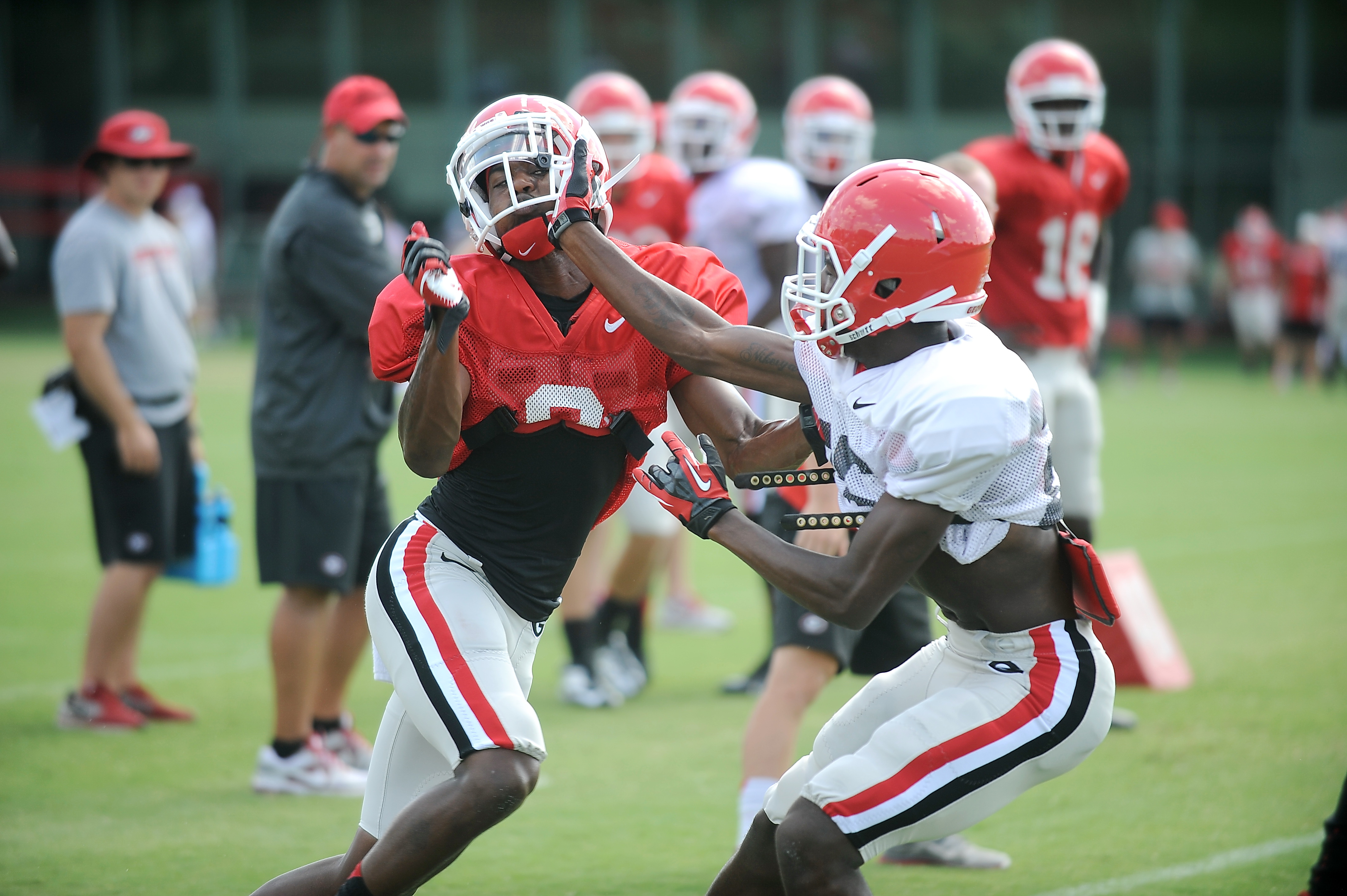 Radi Nabulsi on X: Five-star QB Justin Fields taking in the #UGA