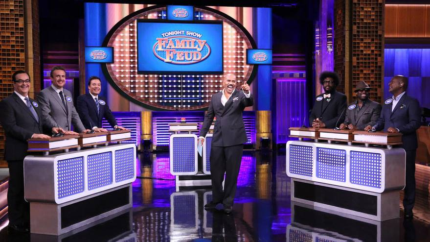 WATCH: Steve Harvey hosts special 'Tonight Show' edition of 'Family - What Time Does Family Feud Come On Tonight