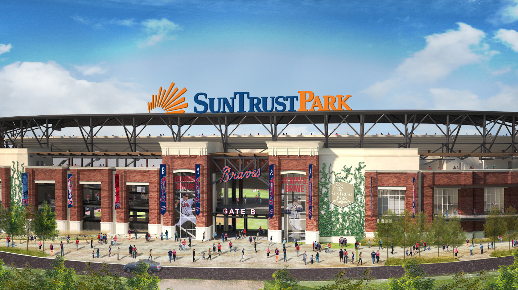 Atlanta Braves' SunTrust Park Takes Shape With Plenty of LED, Hybrid IP  Workflow