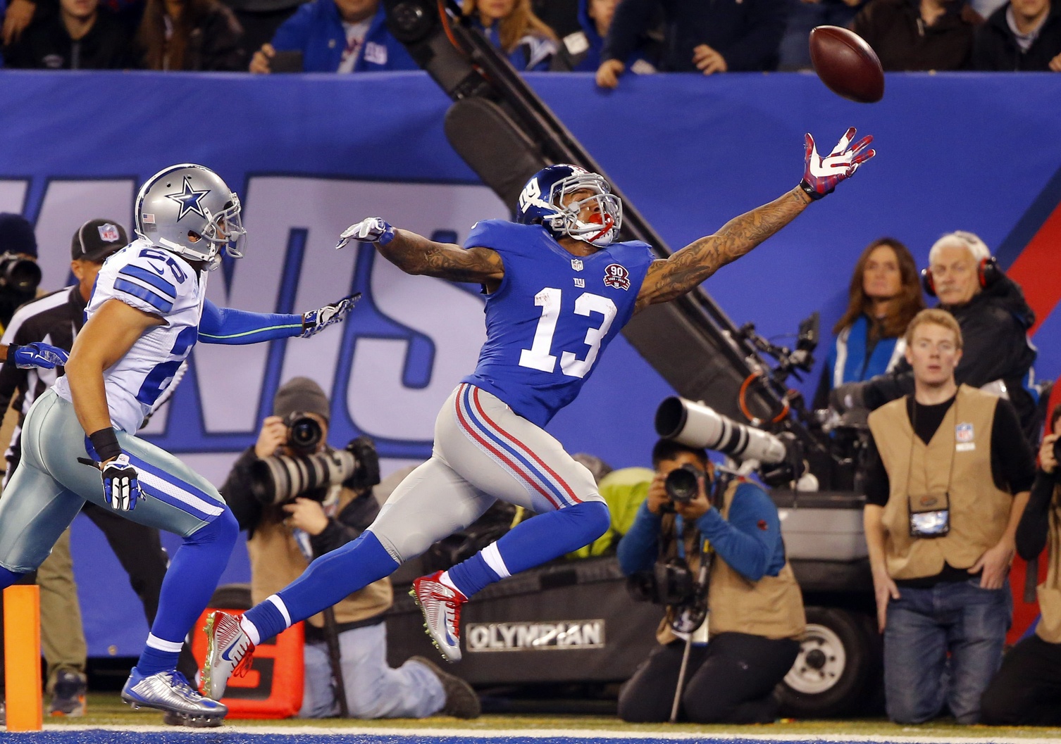 New York Giants rookie wideout Odell Beckham Jr. was worth the