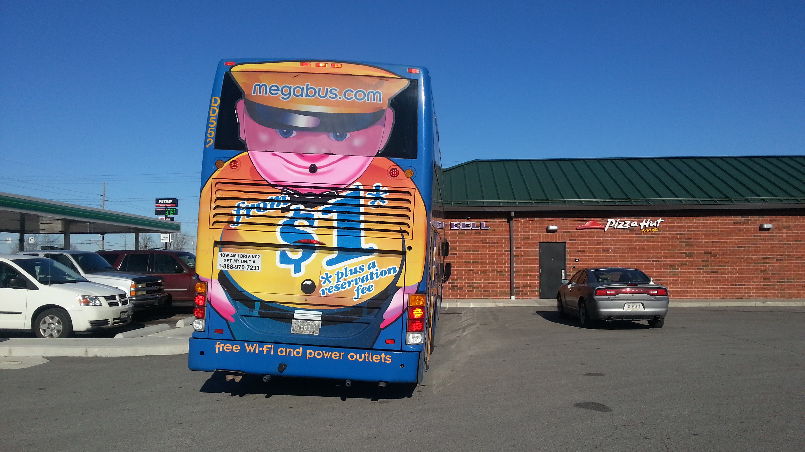 Atlantabound Megabus ordered off highway in Indiana