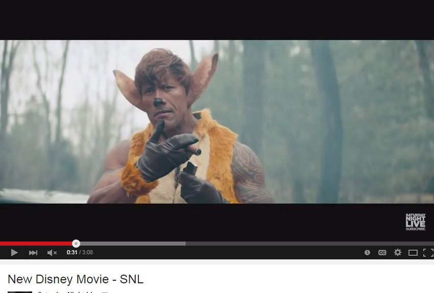 Snl The Rock Stars As Murderous Live Action Bambi