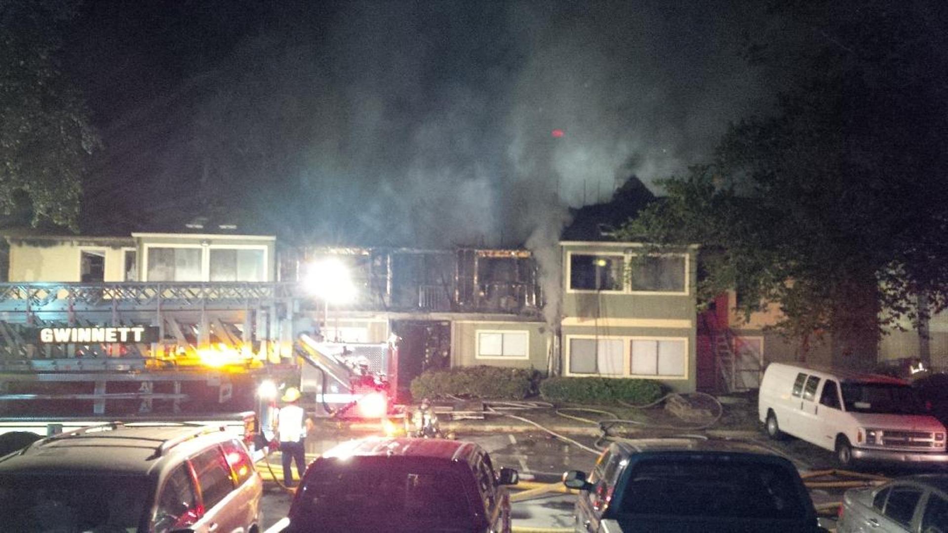 8 units damaged in Gwinnett apartment fire | 11alive.com