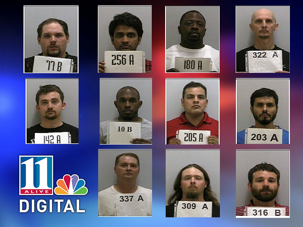 Eleven arrested in Cartersville Internet prostitution sting | 11alive.com