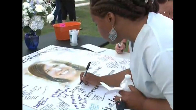 Friends gather to remember slain local teacher - 11alive.com