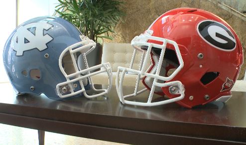 denver broncos football helmet image Riddell Denver Broncos Throwback 1975-1996 VSR4 Full-Size Football  Authentic Helmet