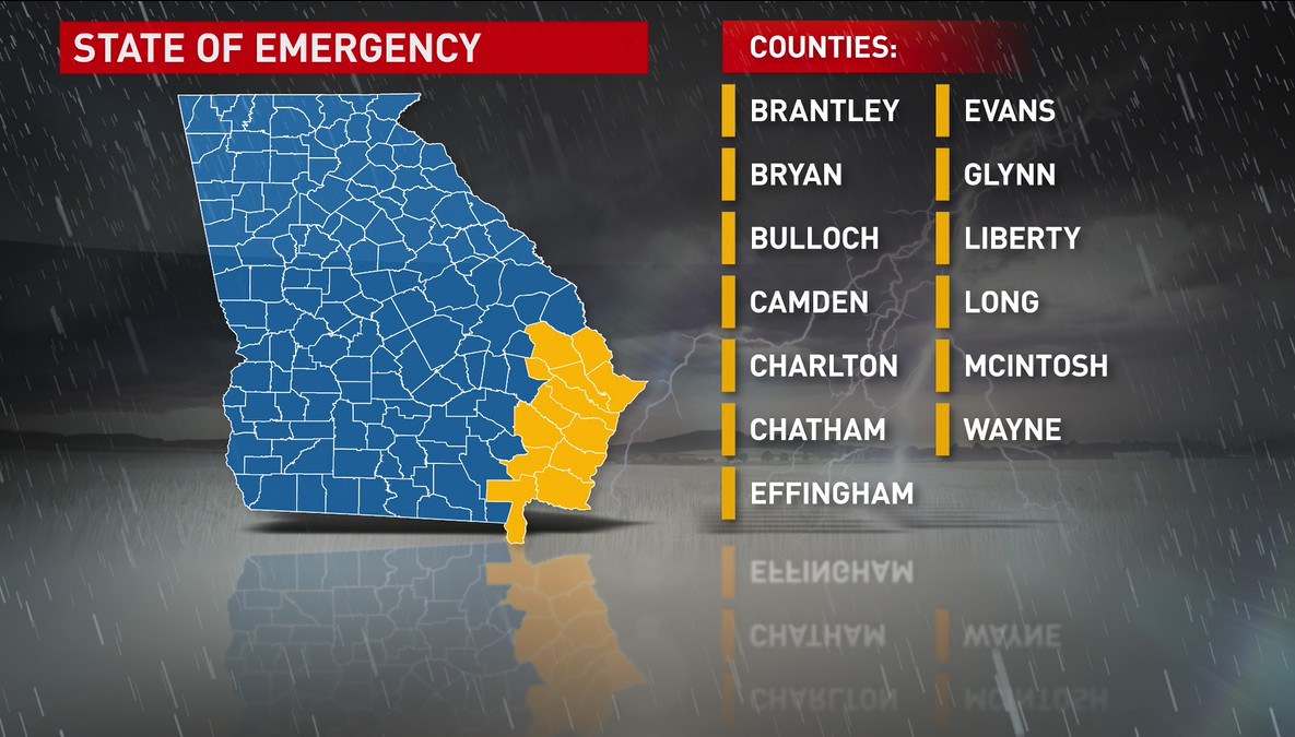 State of Emergency issued for 30 counties