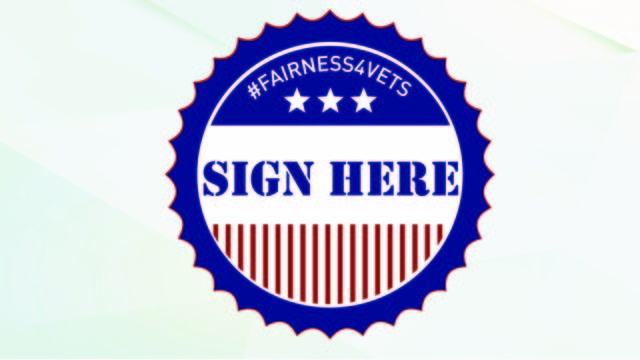 Sign the Fairness for Veterans petition