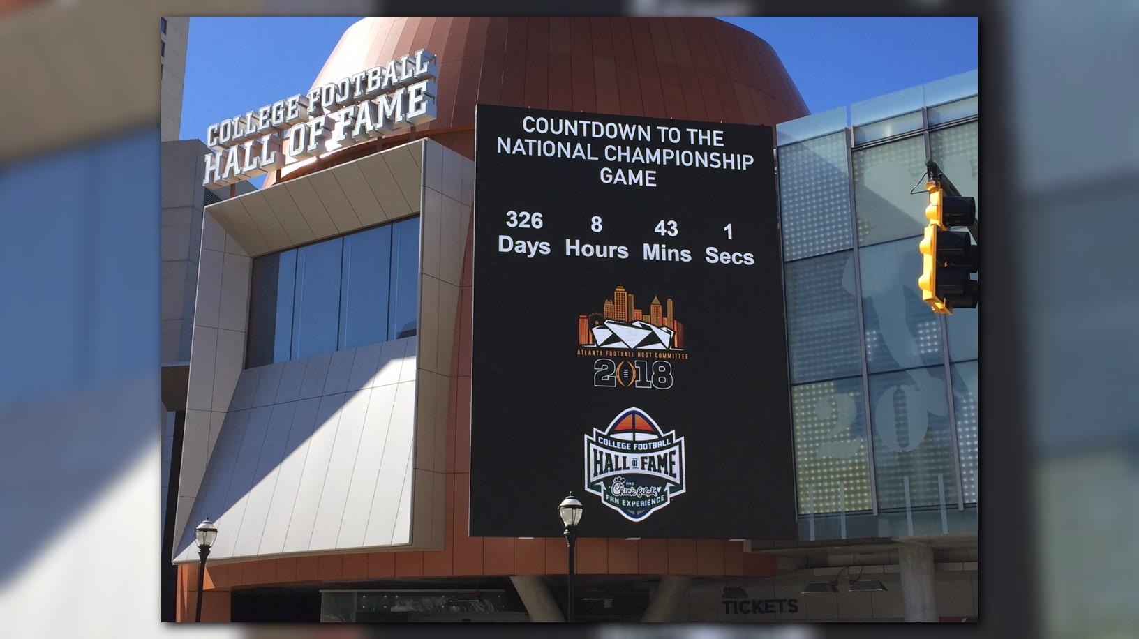 Countdown to the College Football Playoff National Championship