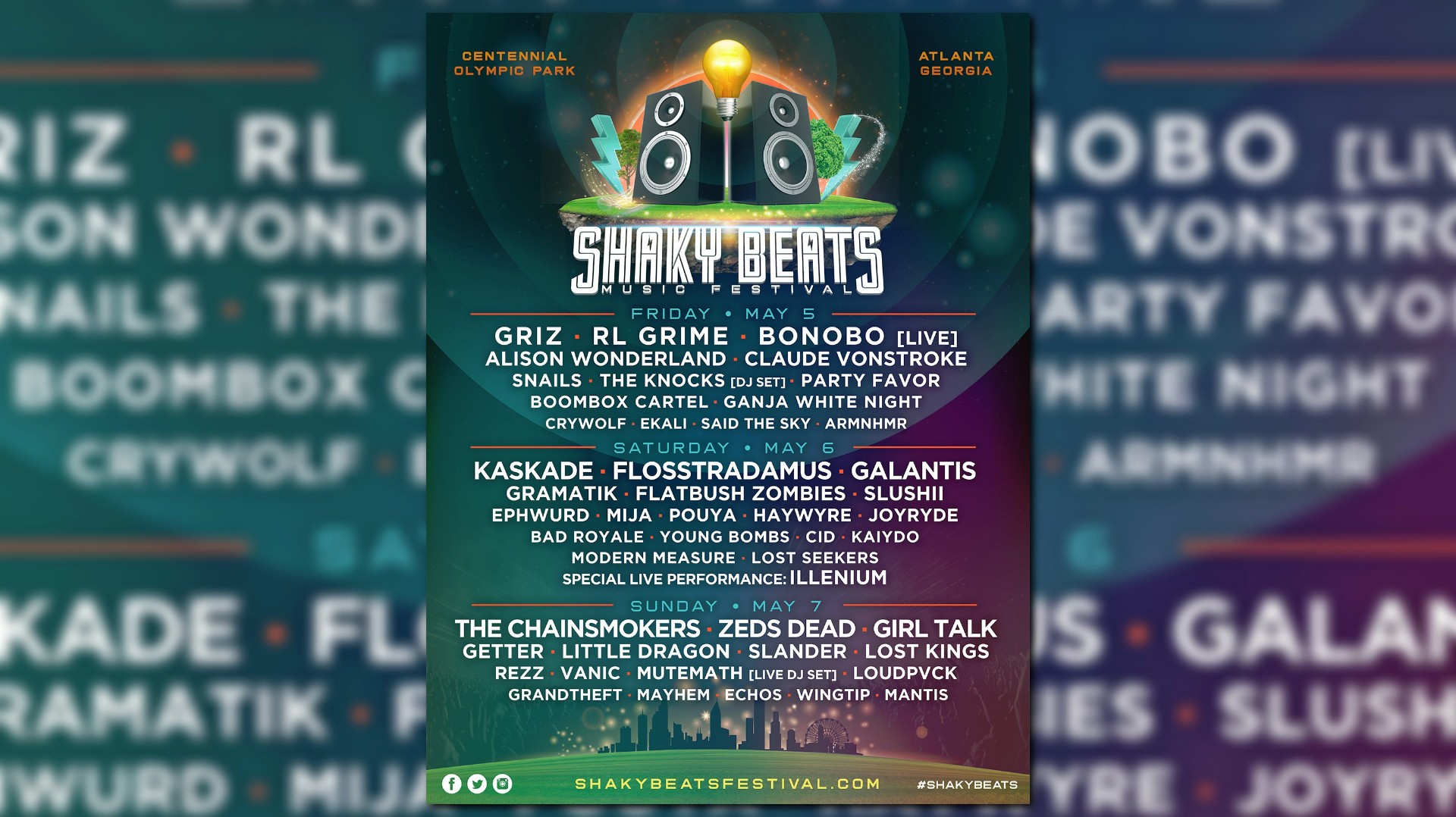 Shaky Beats Music Festival announces day-by-day lineup 11alive