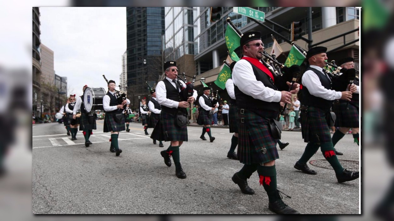 atlanta st patricks day parade route