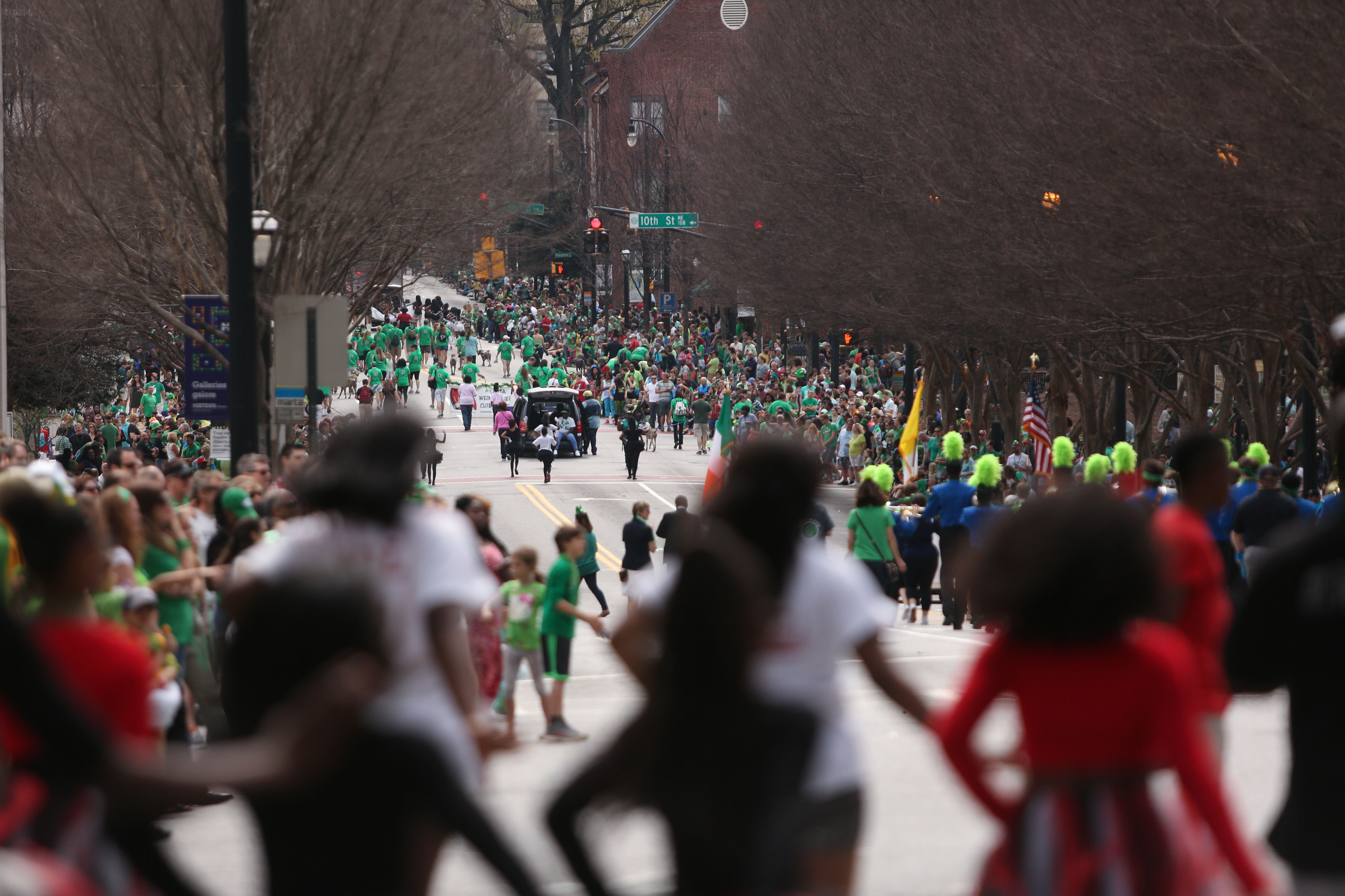 atlanta st patricks day parade route
