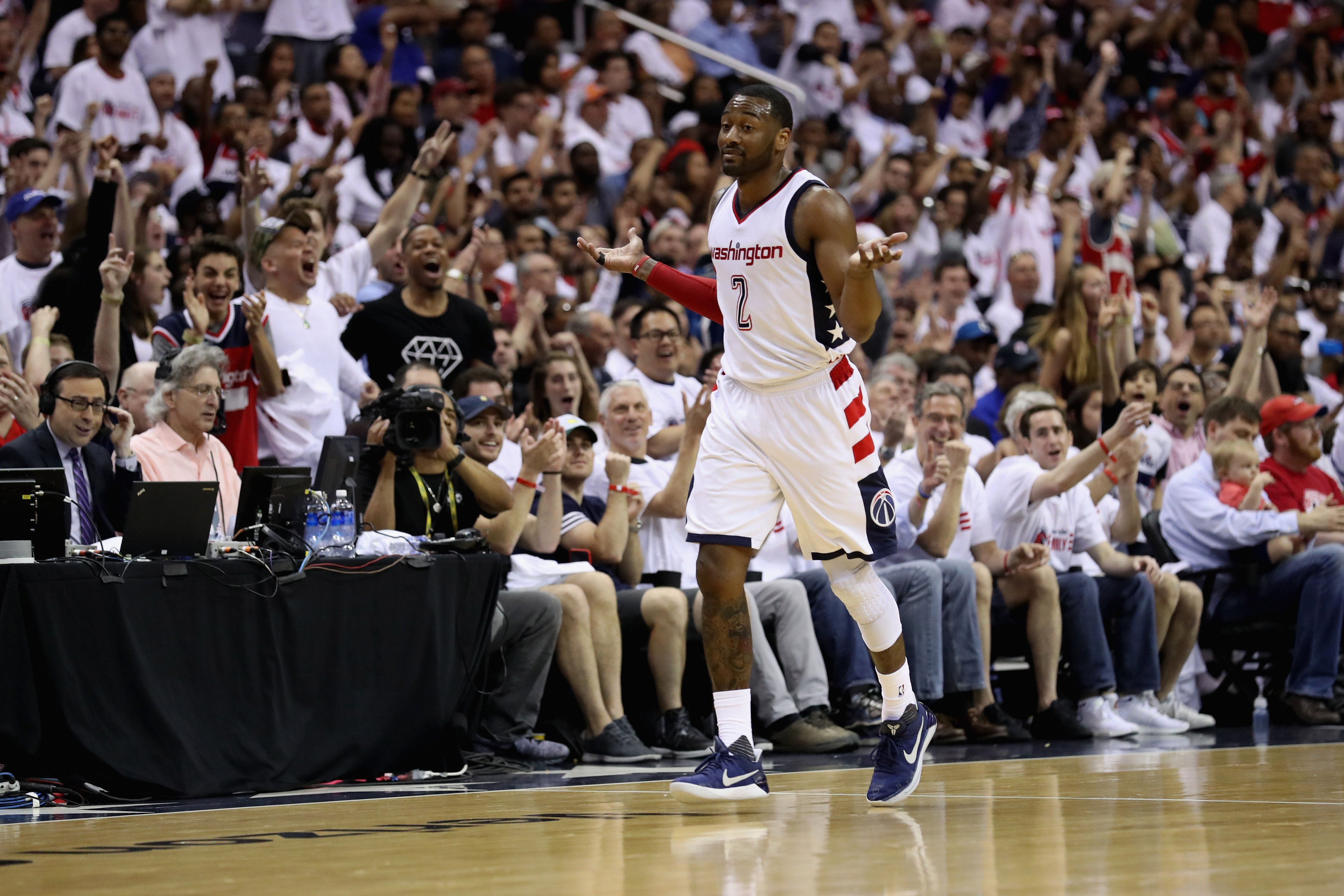 He Scored 32 Points Had 14 Assists And Helped Washington Take Game 1 Of The Eastern Conference First Round Playoff Game 114 107 He Scored 32 Points Had 14 Assists And Helped Washington Take Game 1 Of The Eastern Conference First Round Playoff Game 114 107