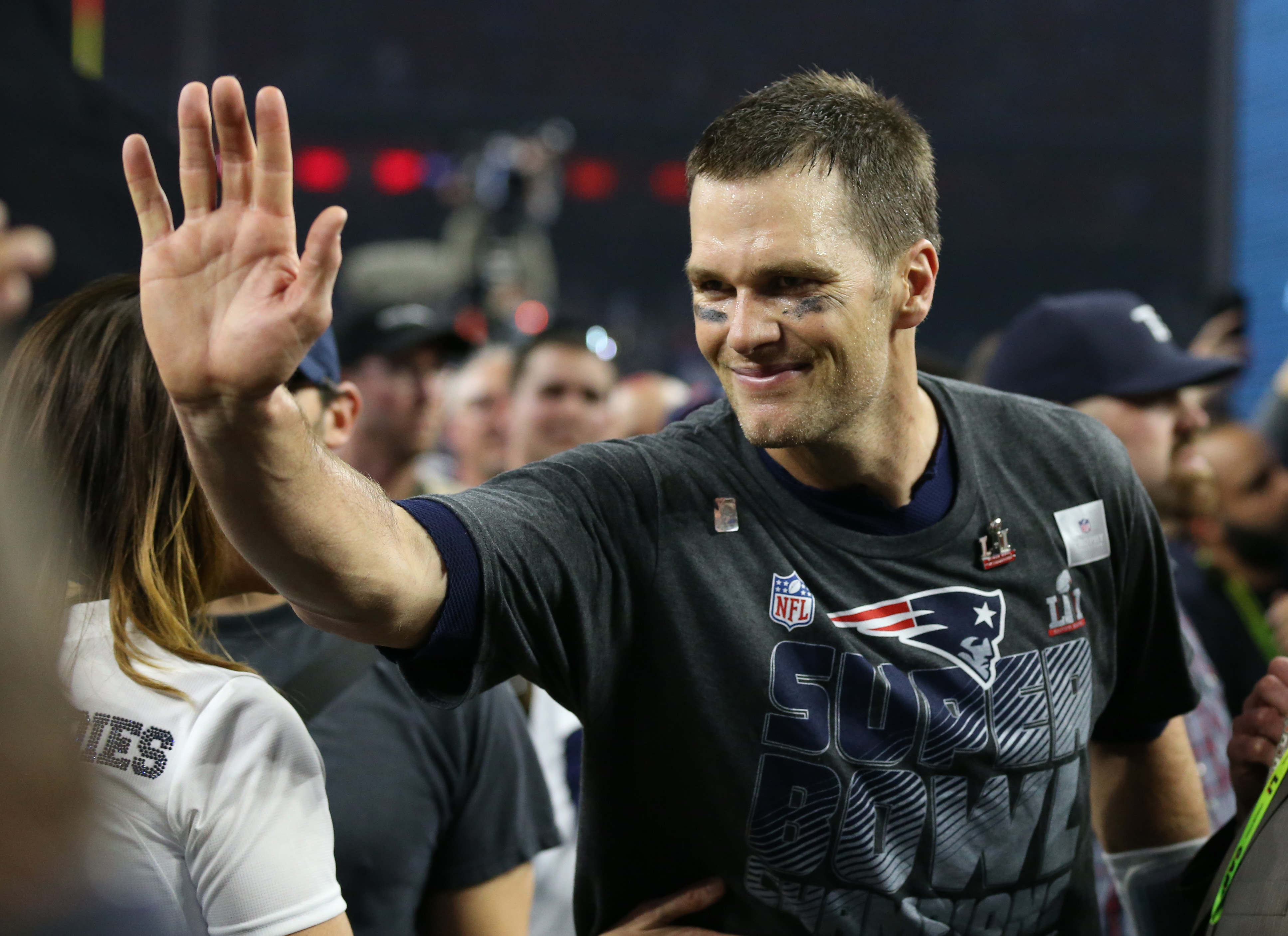 Are the Patriots secretly trolling the Falcons with their Super Bowl rings?