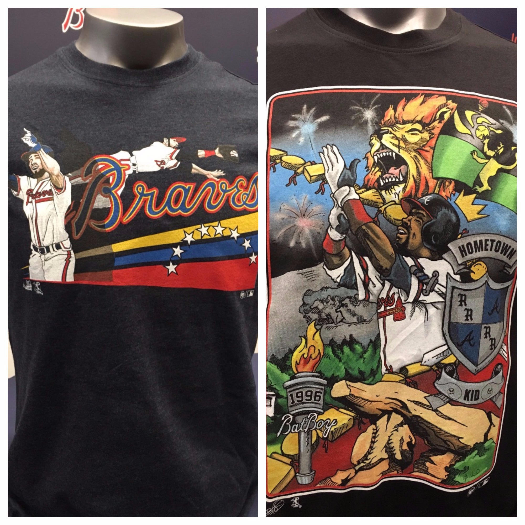 47, Shirts, 47 Brand Atlanta Bravesbrandon Phillips T Shirt