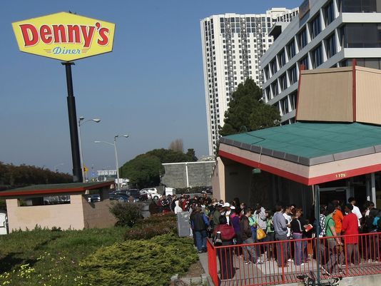 Denny's mascot mocked on social media