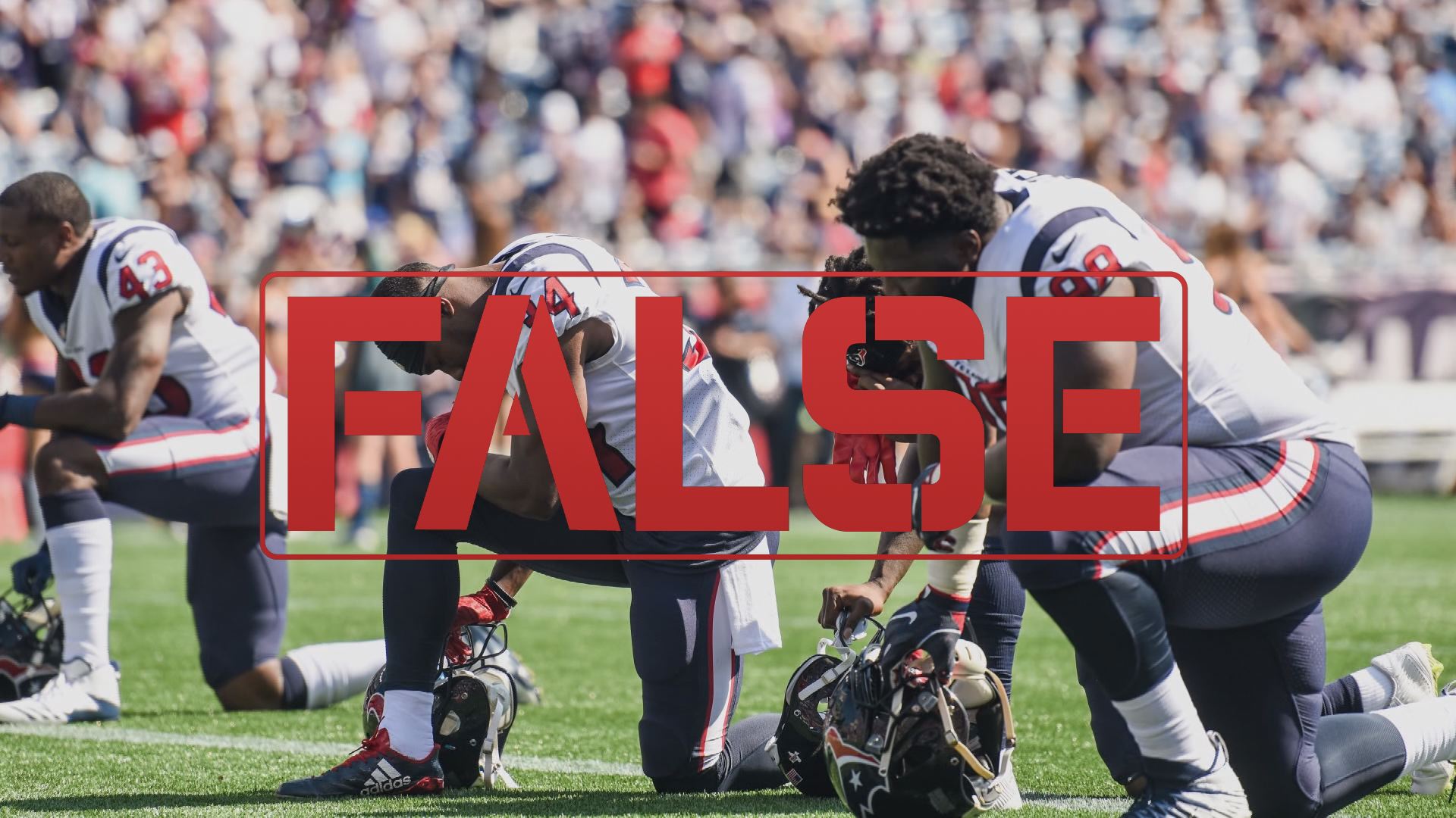 VERIFY Are NFL football players required to stand for the National