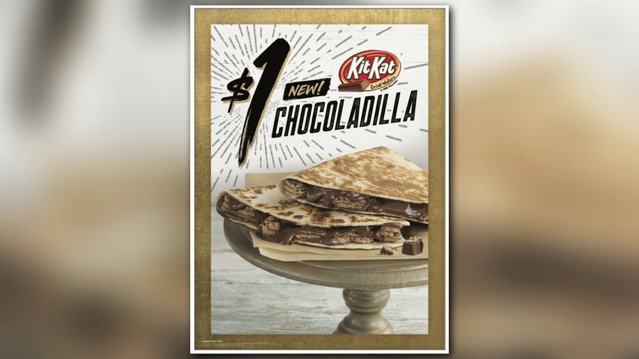Boo! Taco Bell's scariest product yet is the Kit Kat Chocoladilla