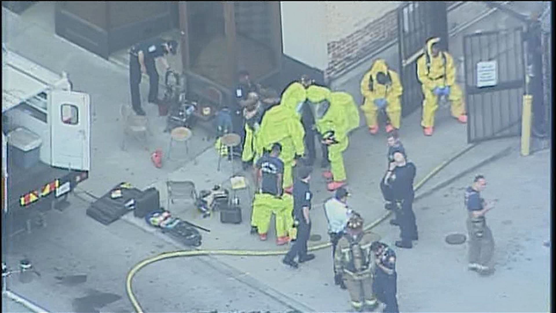 4 taken to hospital after chemical spill at Georgia State lab | 11alive.com