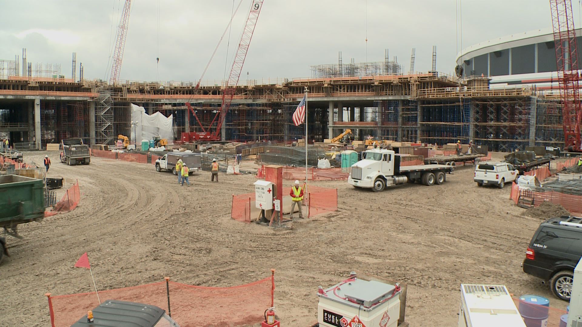 EXCLUSIVE | Go inside the Falcons Stadium construction | 11alive.com