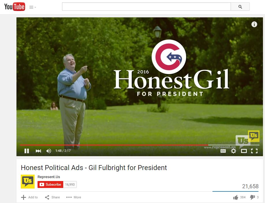 Meet the fake presidential candidate who's gone viral | 11alive.com