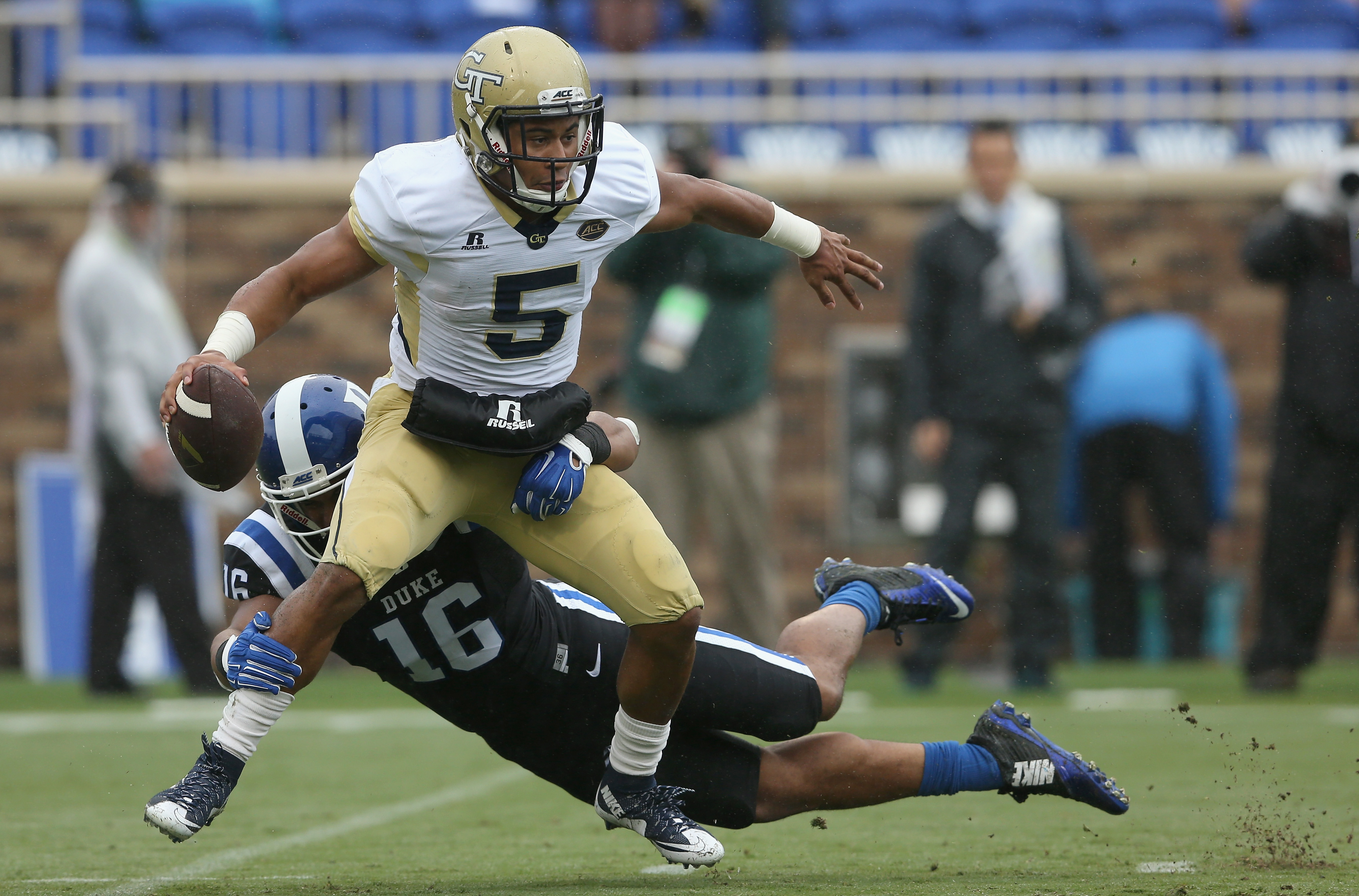 Powell, defense help Duke beat No. 20 Georgia Tech, 34-20 | 11alive.com