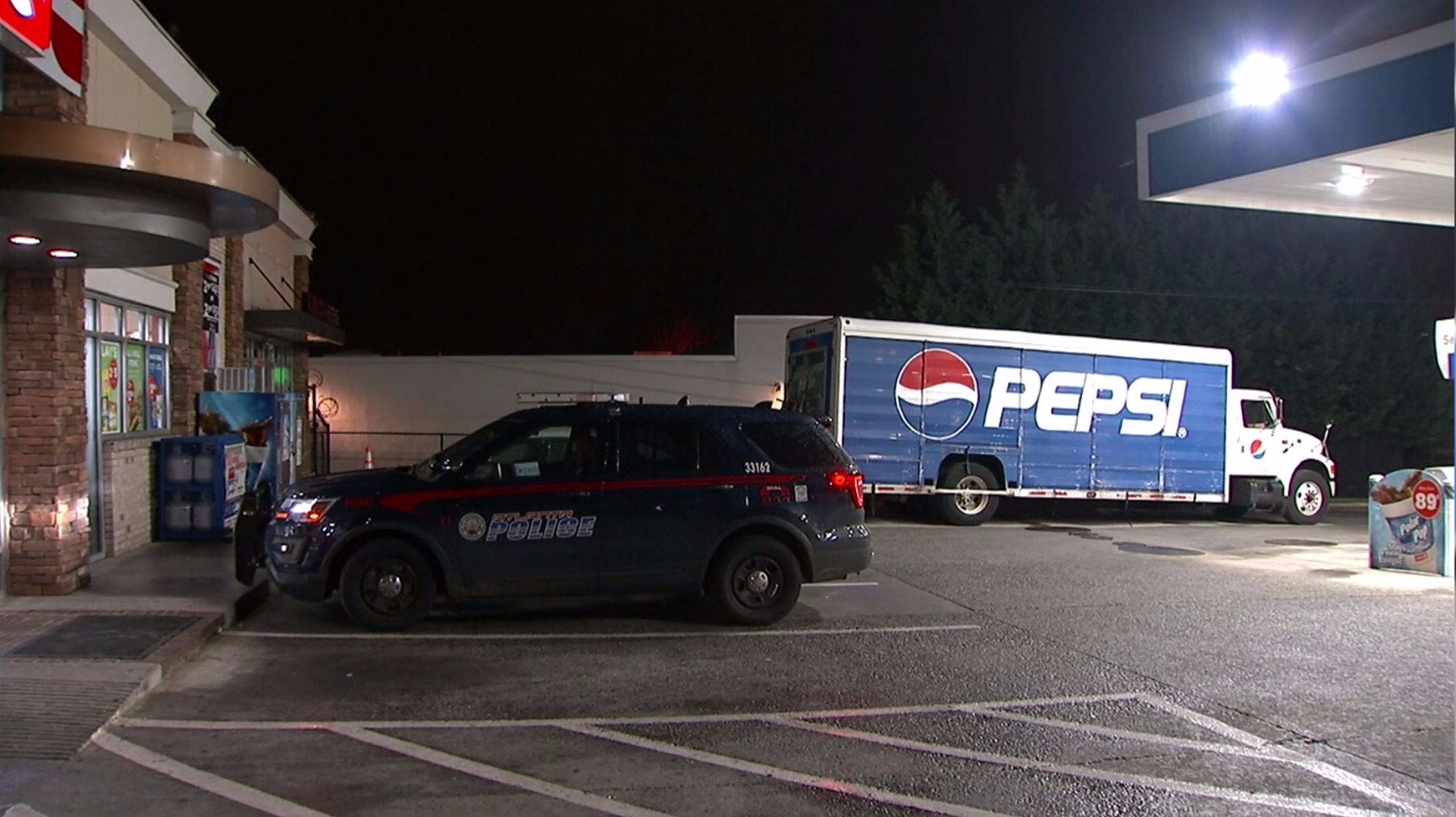 11alive.com | Shots fired at Pepsi truck at NW Atlanta gas station